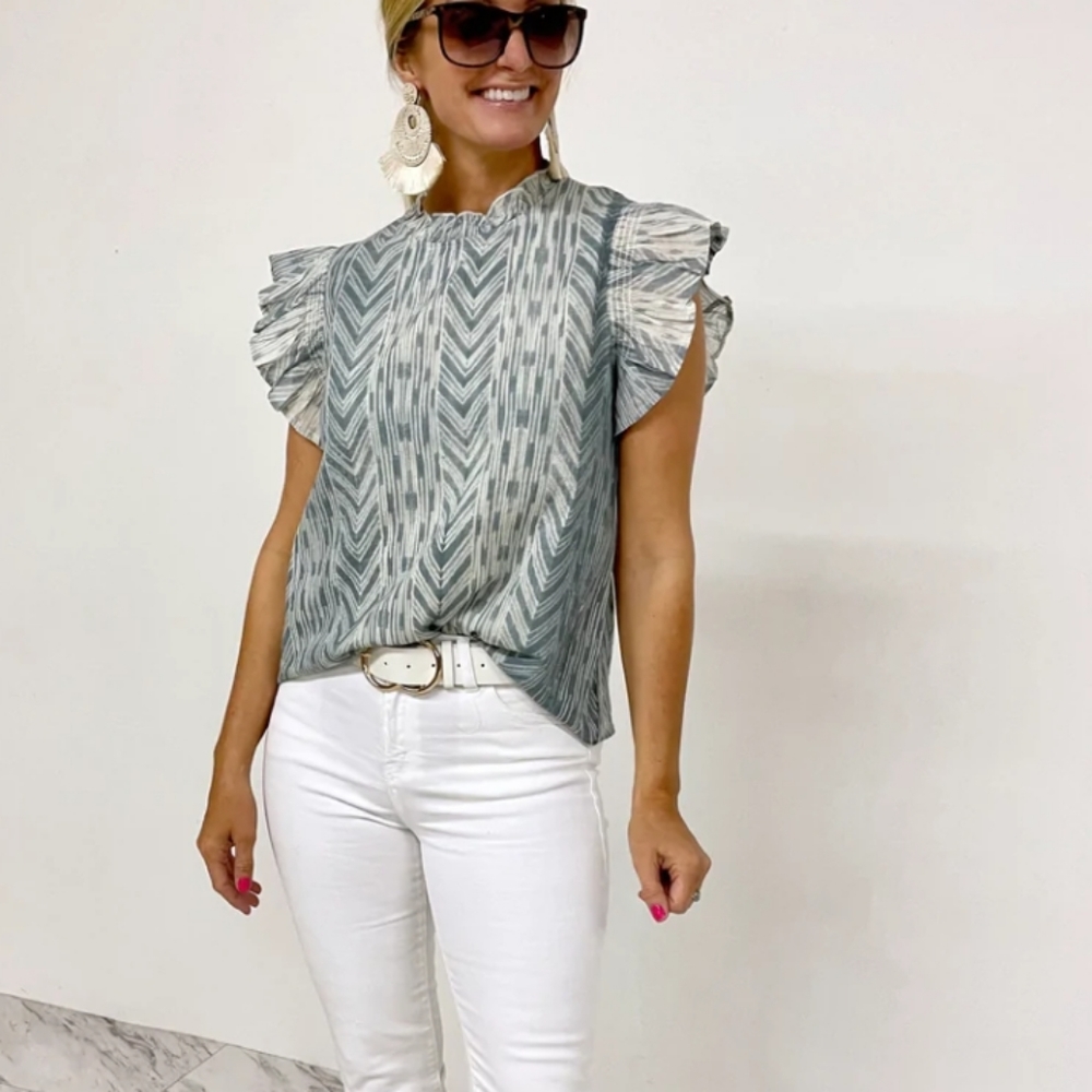 THML Ruffle top - Picture 2 of 5